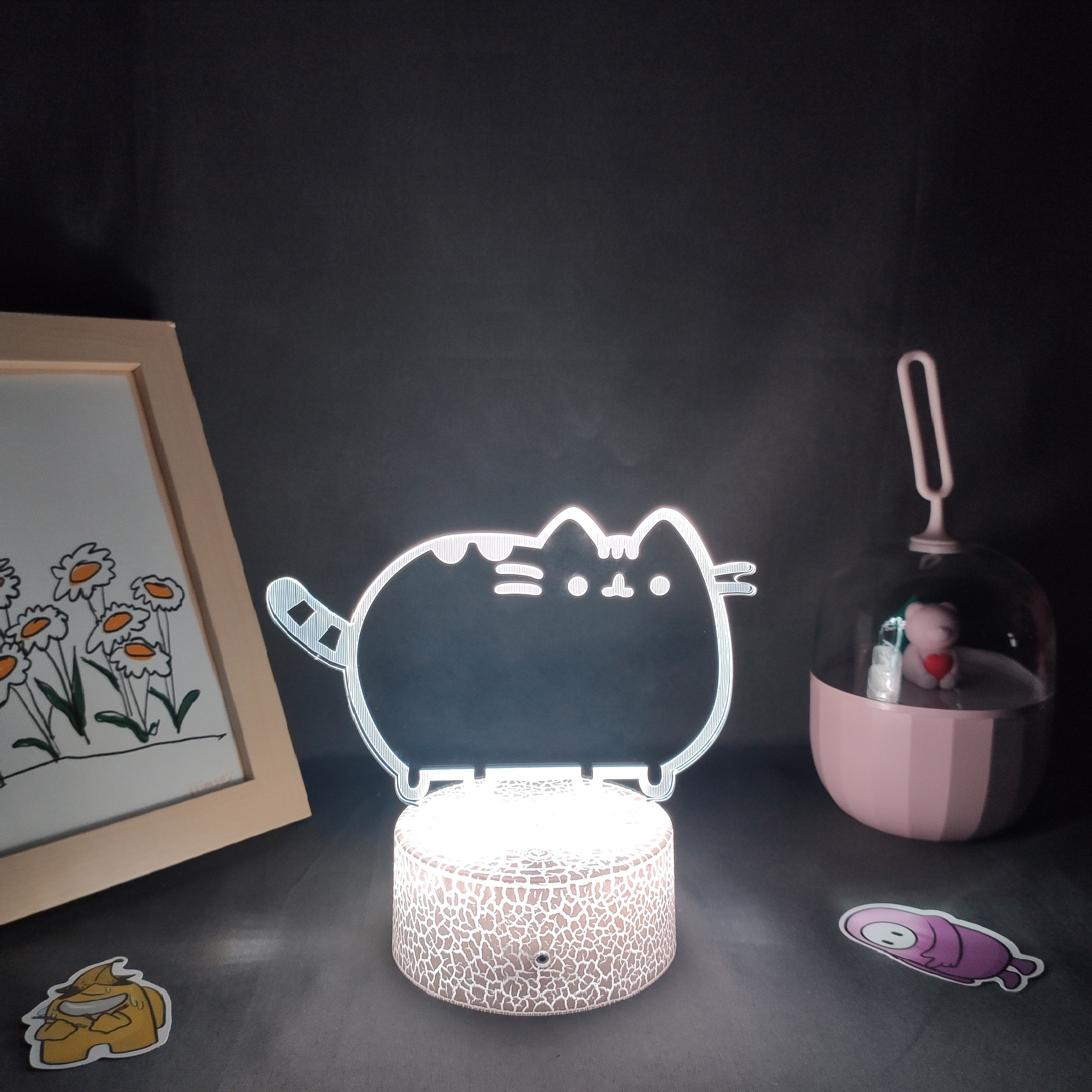 Cute Neon Cat Lamp