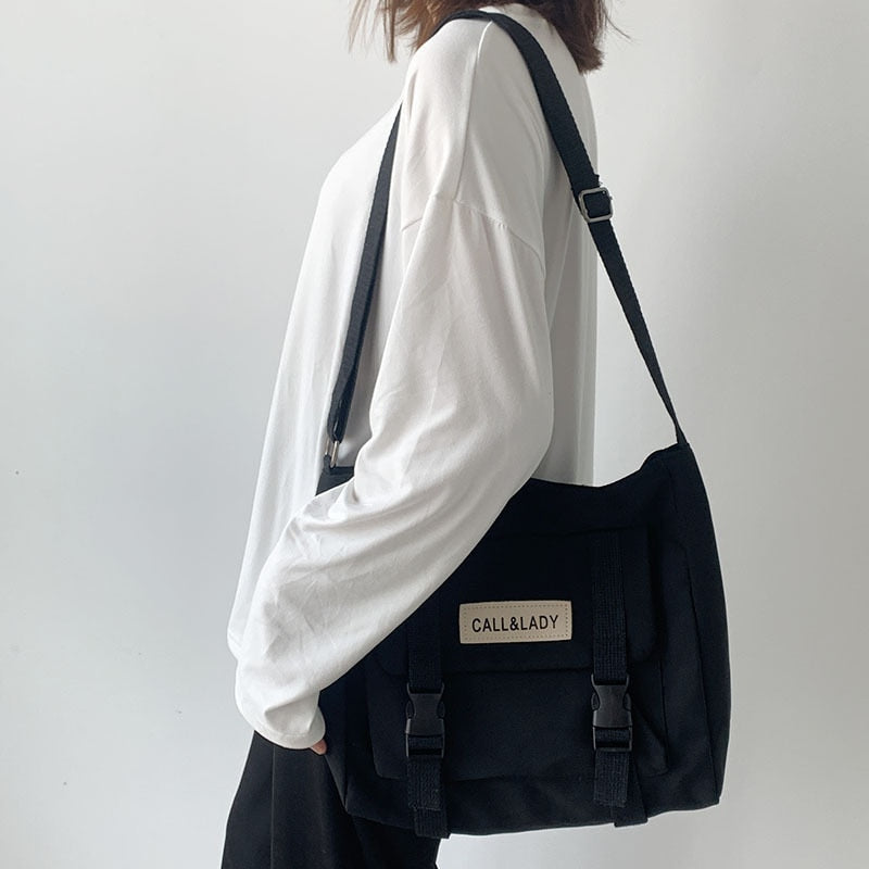Japanese Simple Messenger Bag