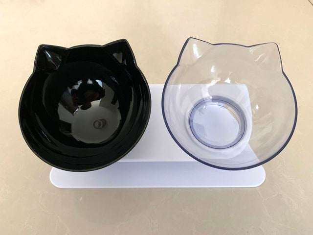 Double Cat Bowls