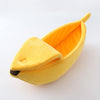 Load image into Gallery viewer, Cozy Banana Shaped Pet Bed