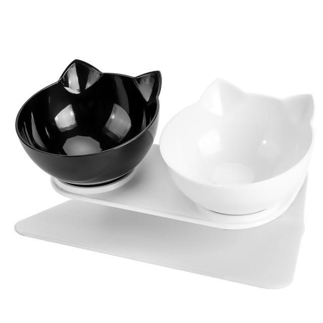 Double Cat Bowls