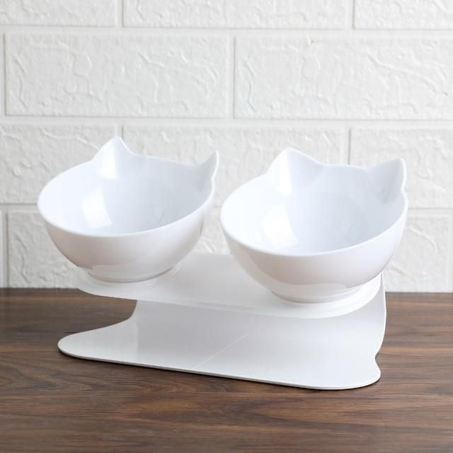 Double Cat Bowls