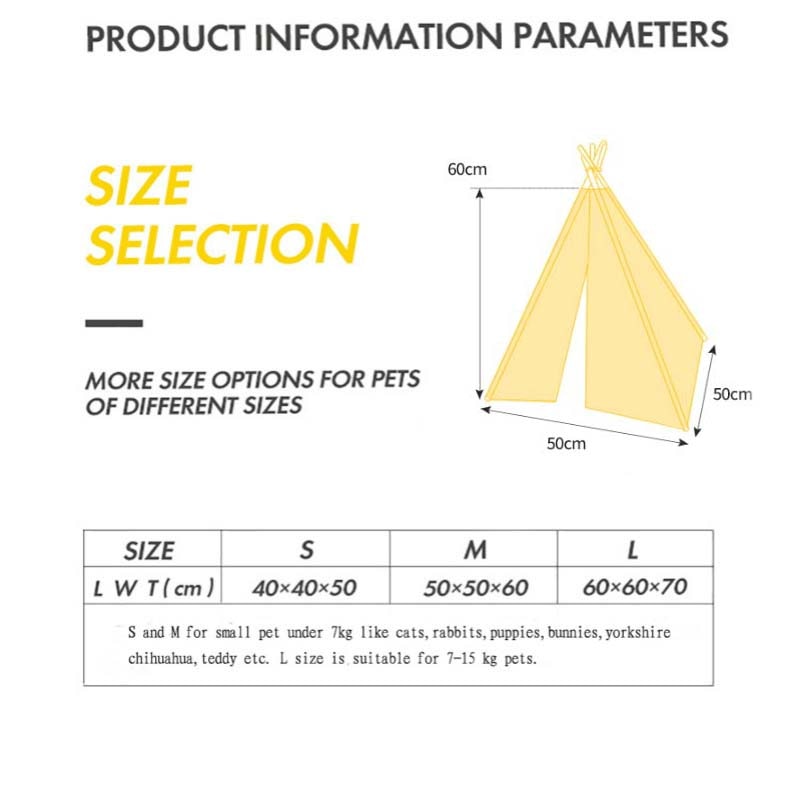 Cozy Pet Tent House