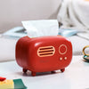 Load image into Gallery viewer, Retro-Inspired Radio Tissue Box Cover