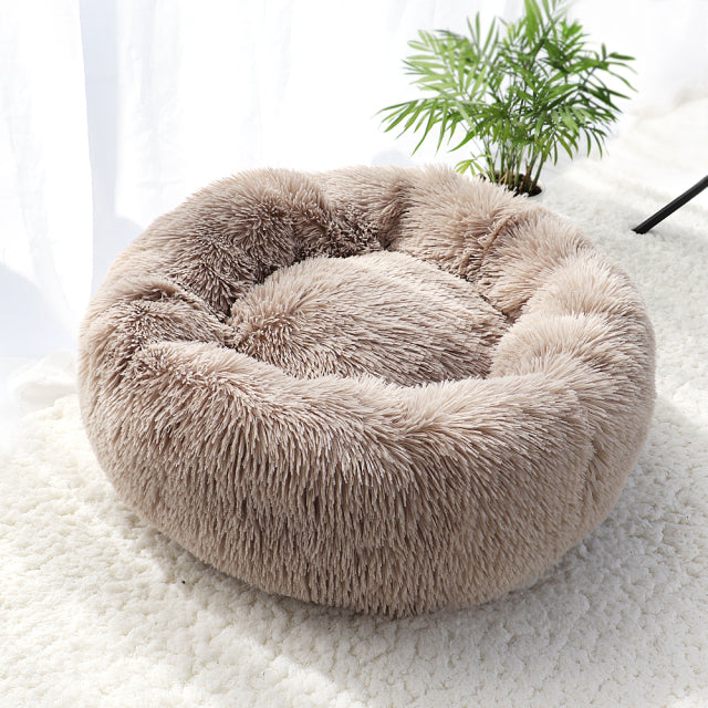 Soft Long Plush Pet Bed