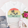 Retro Tropical Sunset Shirt